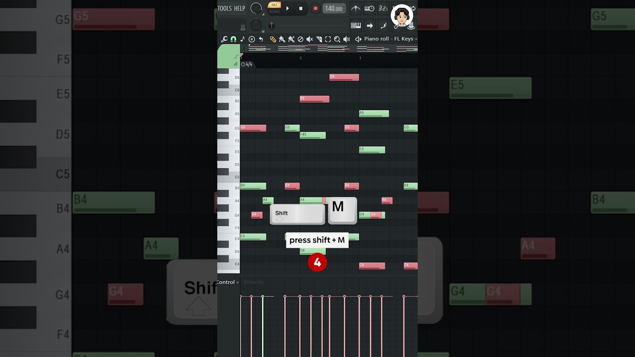 My 5 FAVORITE Piano Roll Shortcuts in FL Studio!