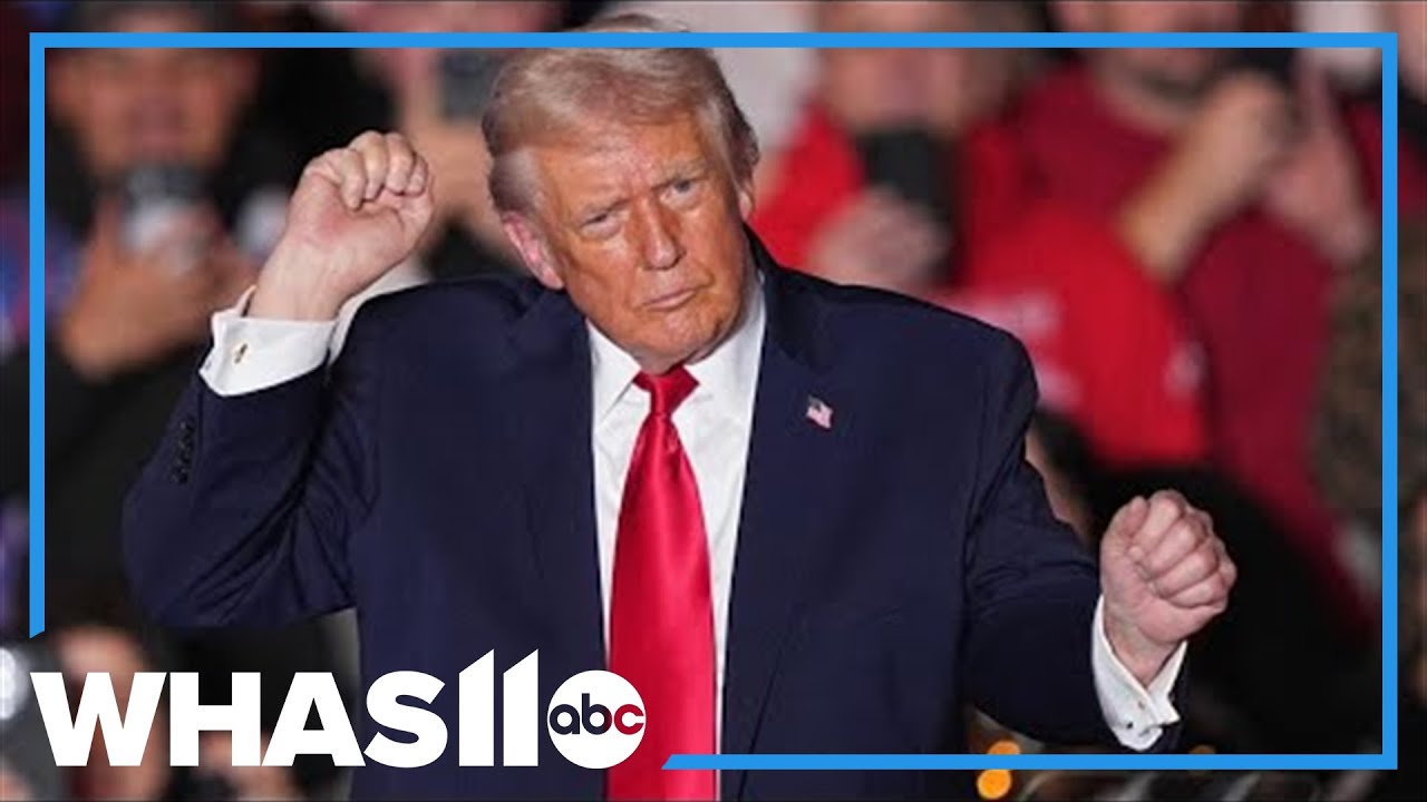 Trump speaks on Americans&rsquo; economic worries and blames Democrats at Pennsylvania rally