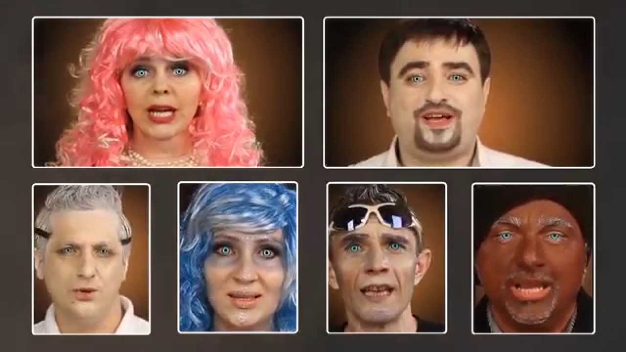 [not Official Video]  Pentatonix ( Daft Punk ) RUSSIAN Parody! good as original