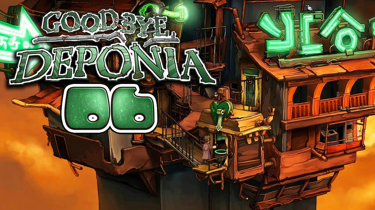 GOODBYE DEPONIA [HD+] #006 - American Spei ★ Let's Play Deponia