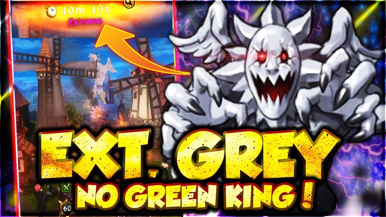 HOW TO BEAT EXT. GREY DEMON EASILY!! **NO GREEN KING** | Seven Deadly Sins Grand Cross