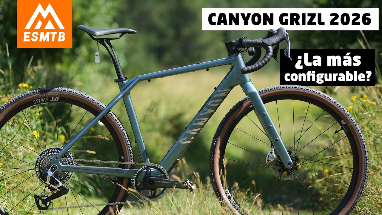 Canyon Grizl 2026, ¿la gravel más configurable del mercado?