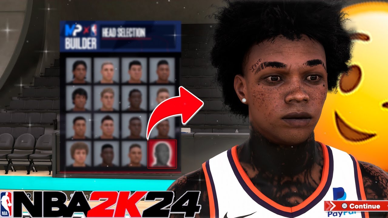 BEST COMP PG FACE CREATION IN NBA 2K24!
