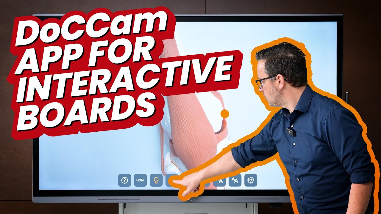 WolfVision DocCam App: Intuitive Visualizer Control for Interactive Displays