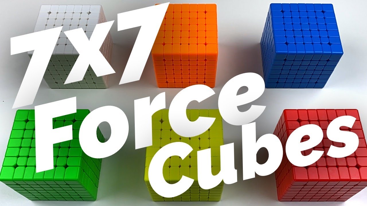 Assembling 7x7 Force Cubes | #INSANITY