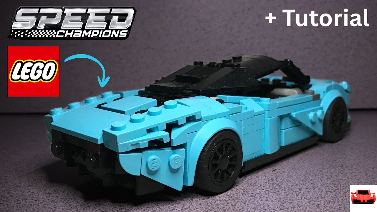 LEGO Mclaren Speedtail | Working Butterfly Doors | Speed Champions MOC | Review + Tutorial