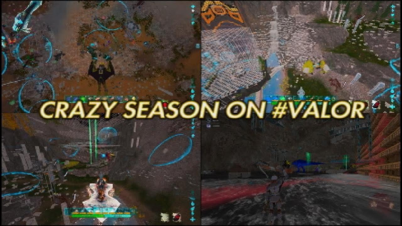 Ark PS5 HDR 4K || My Entire Season On #VALOR || Winning Everything || #LORDS #VIKINGS #KNIGHTS #DEDI