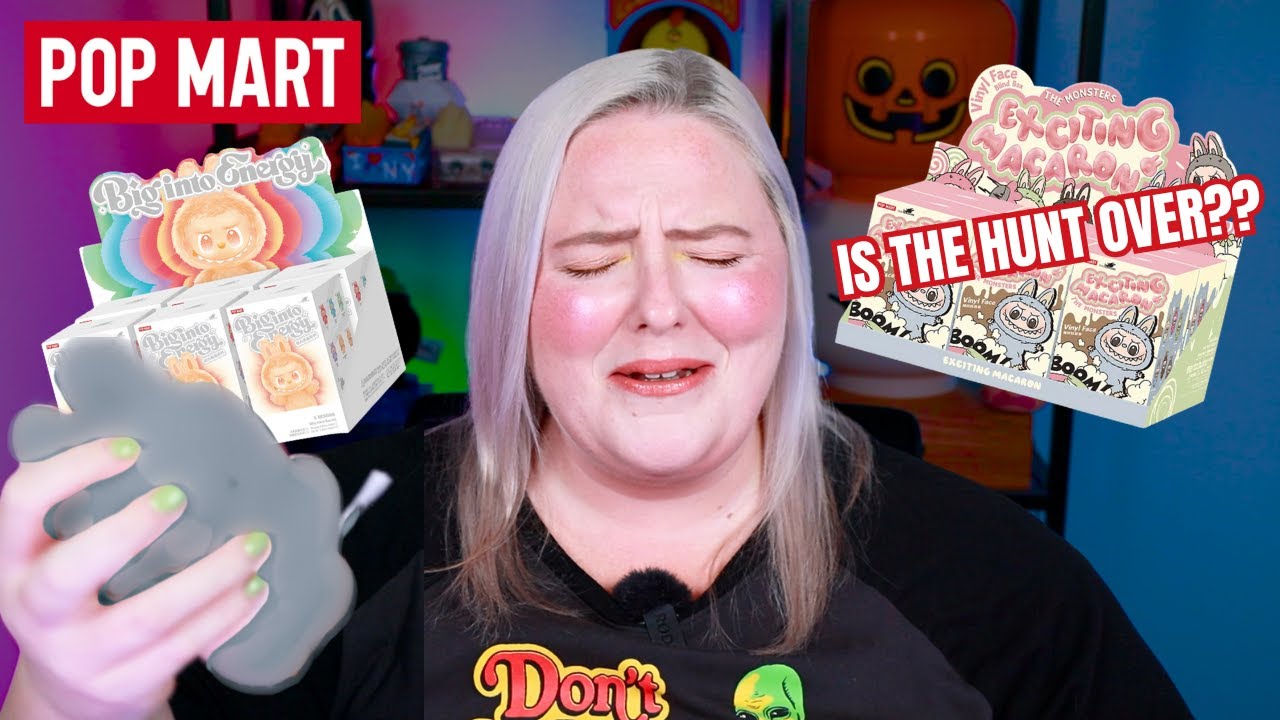 DID I PULL A SECRET?? POP MART Big Into Energy & Exciting Macaron Unboxing