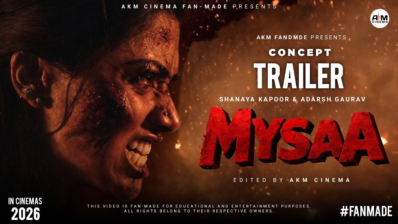 Mysaa (2026) - Concept Trailer | Rashmika Mandanna | Rawindra Pulle | New Movie 