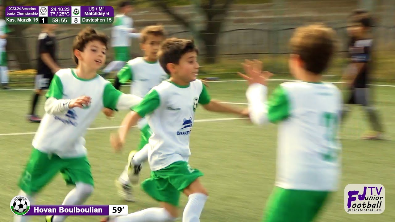 Kasakhi Marzik 15 (1-8) Davtashen 15 (24.10.23) 2023-24 AJC U9/M1, Matchday 6