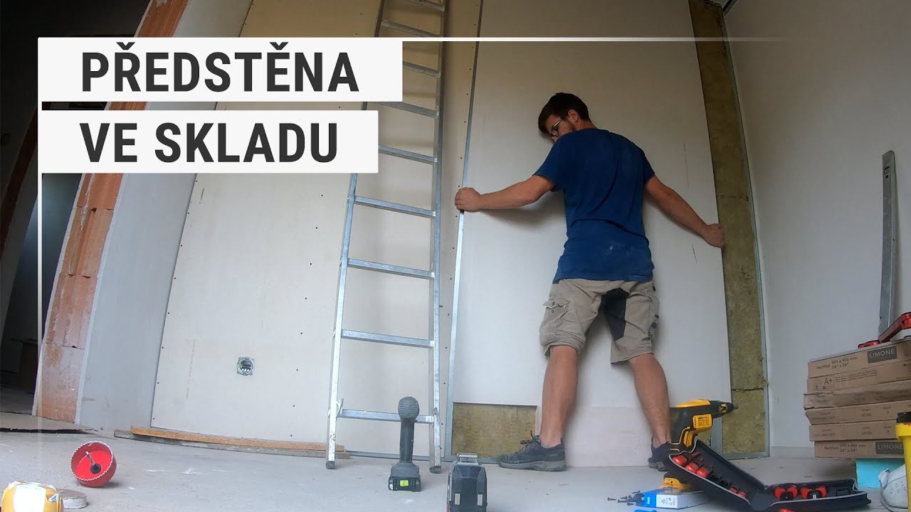 SDK předstěna | Rigistabil | #74 Stavba domu svépomocí