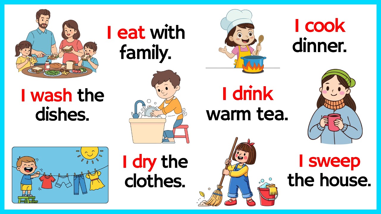 100 Common Daily Use English Sentences | Fun Learning Question Answers