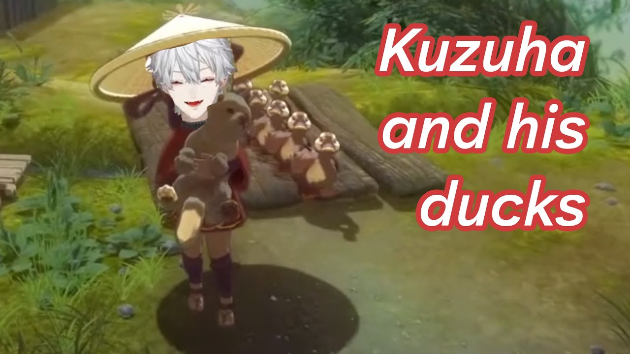 Kuzuha and his ducks