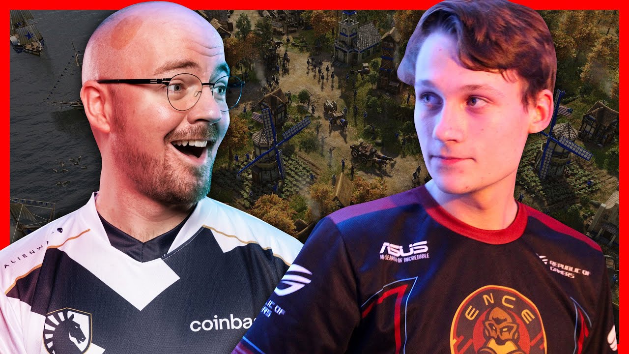 SC2 Legend SERRAL plays AOE4 vs Demuslim [Fre-Rus]