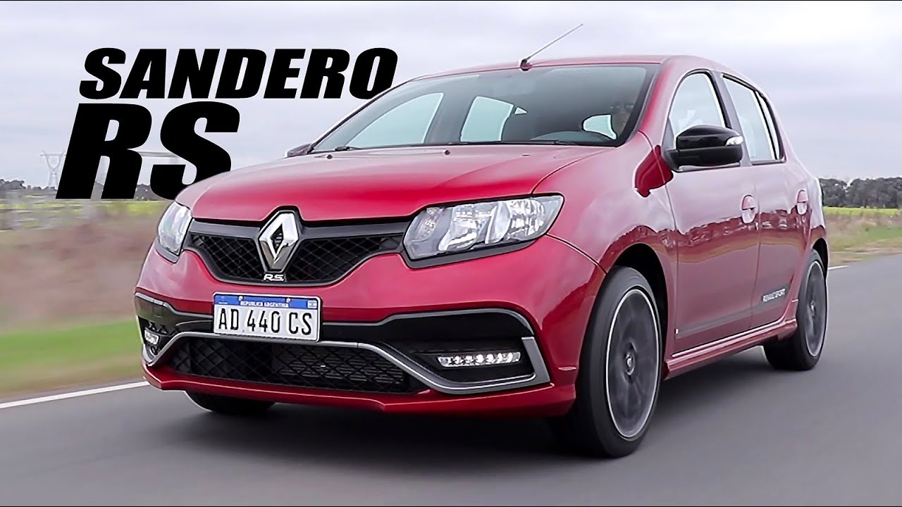 Renault Sandero RS 2020 - Test - Matías Antico - TN Autos