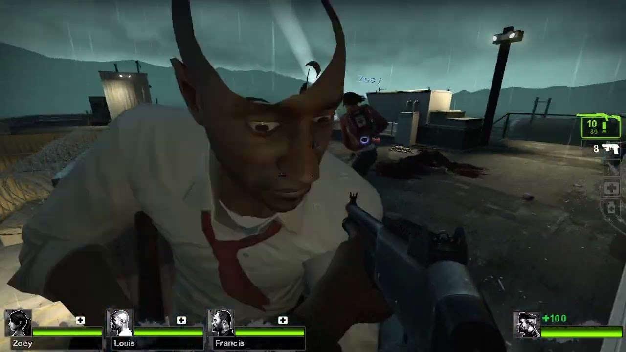 L4D2 No Mercy Minigun Jump Trick