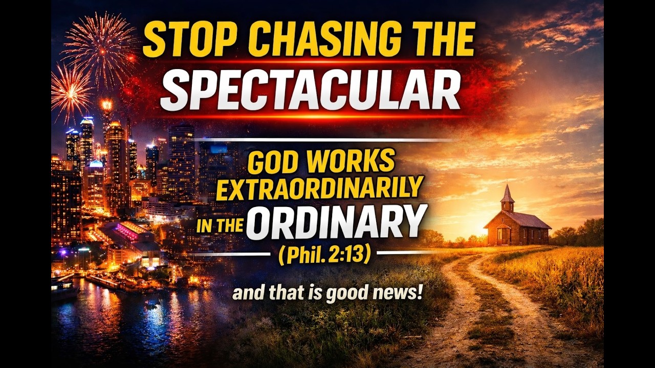 Sermon The Extraordinary in the Ordinary