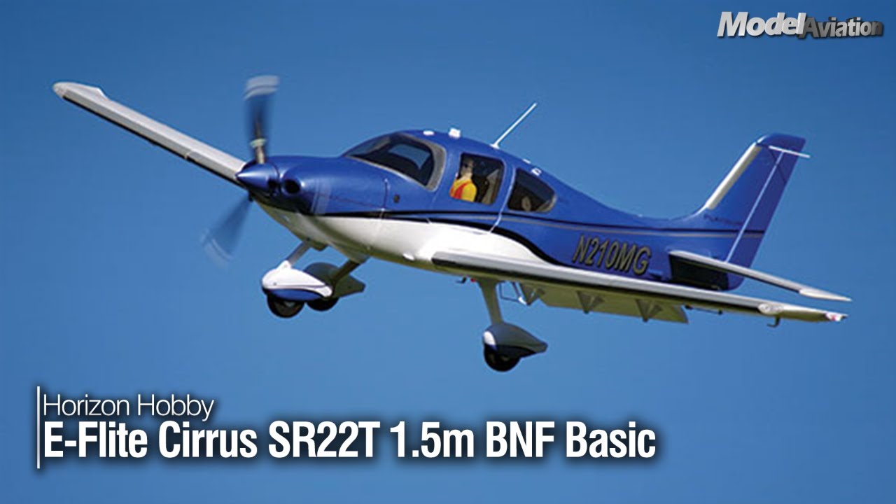 Horizon Hobby E-Flite Cirrus SR22T 1.5m BNF Basic - Model Aviation magazine
