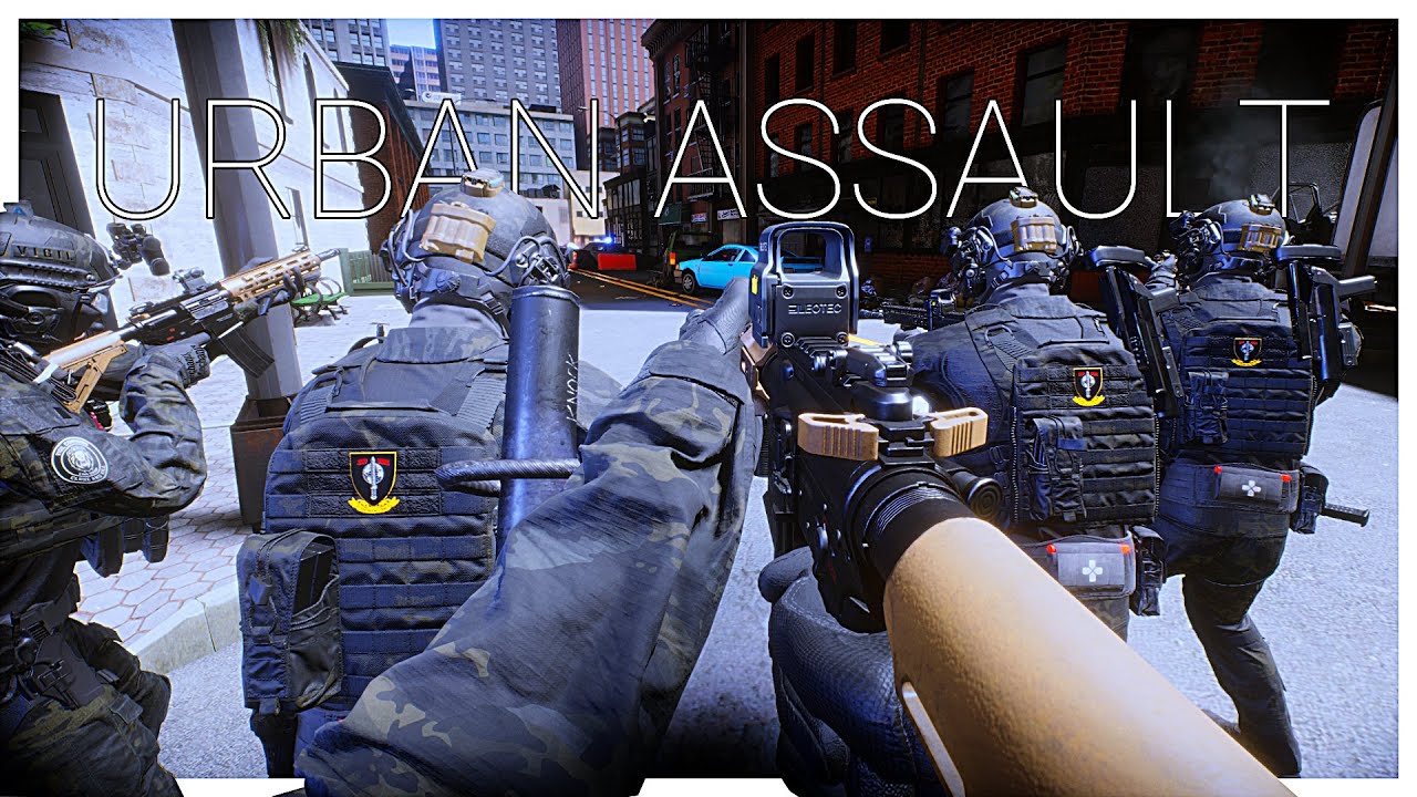 REAL MARINES URBAN ASSUALT on TERRORIST GROUP | Ready or Not | #marines #readyornotgame