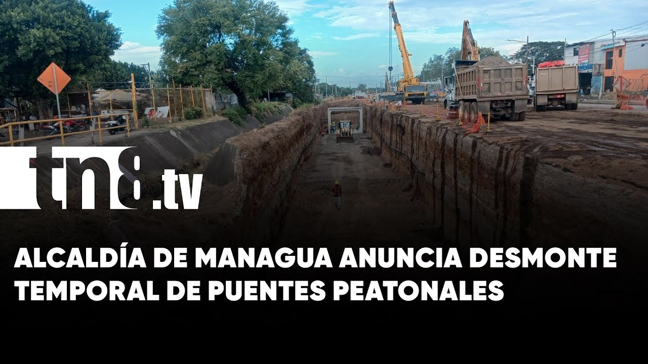 Una mejor Managua: Avanzan obras en la pista Héroes de la Insurrección