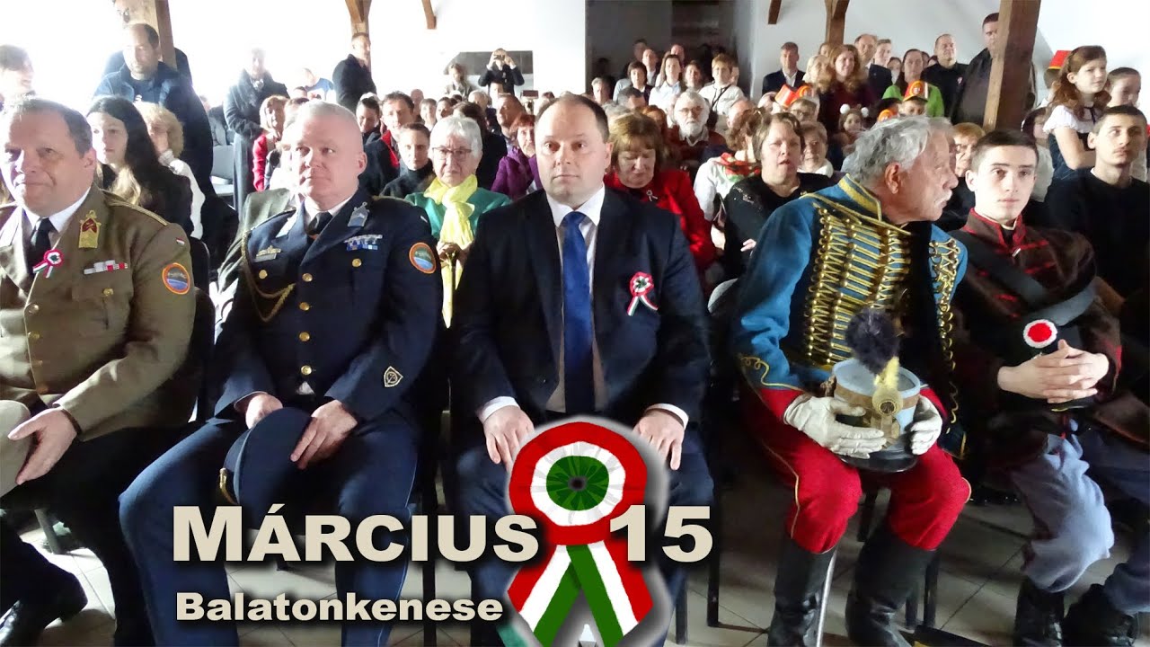 Balatonkenese, 2025. március 15-i ünnepség