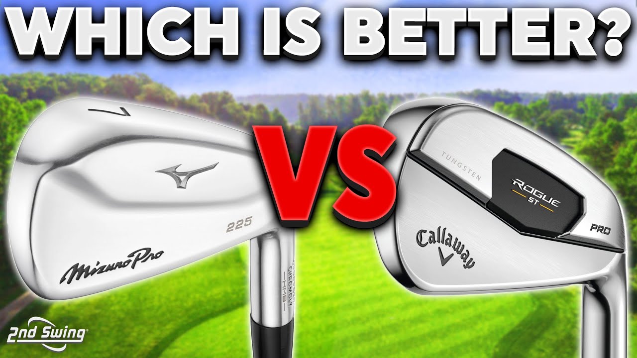 Mizuno Pro 225 против Callaway Rogue ST Pro | Сравнение клюшек для гольфа