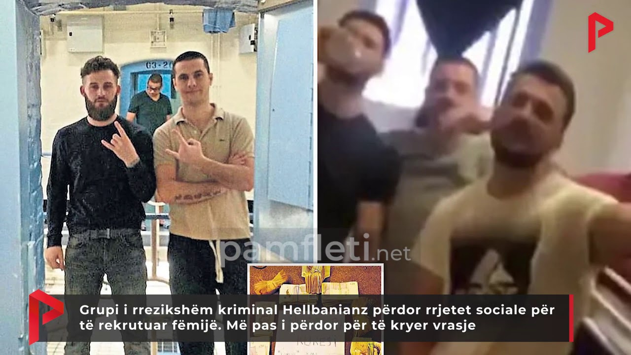 Grupi kriminal Hellbanianz përdor rrjetet sociale për të rekrutuar fëmijë, i përdor për vrasje