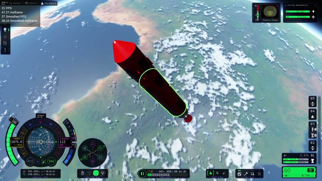 mission to the sun in ksp2