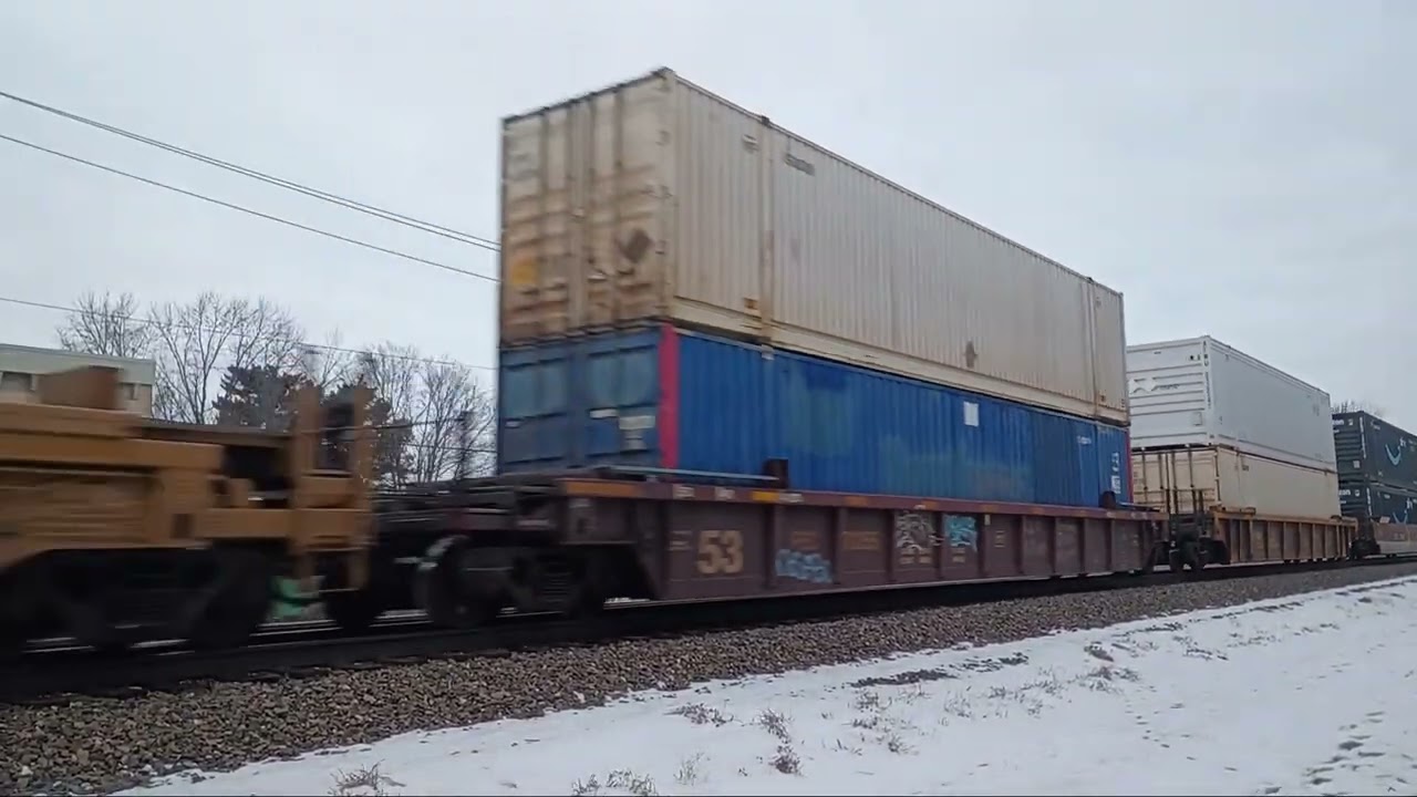 Trains of 2/4/2026: 4 Trains at Glendale Park La Crosse WI 