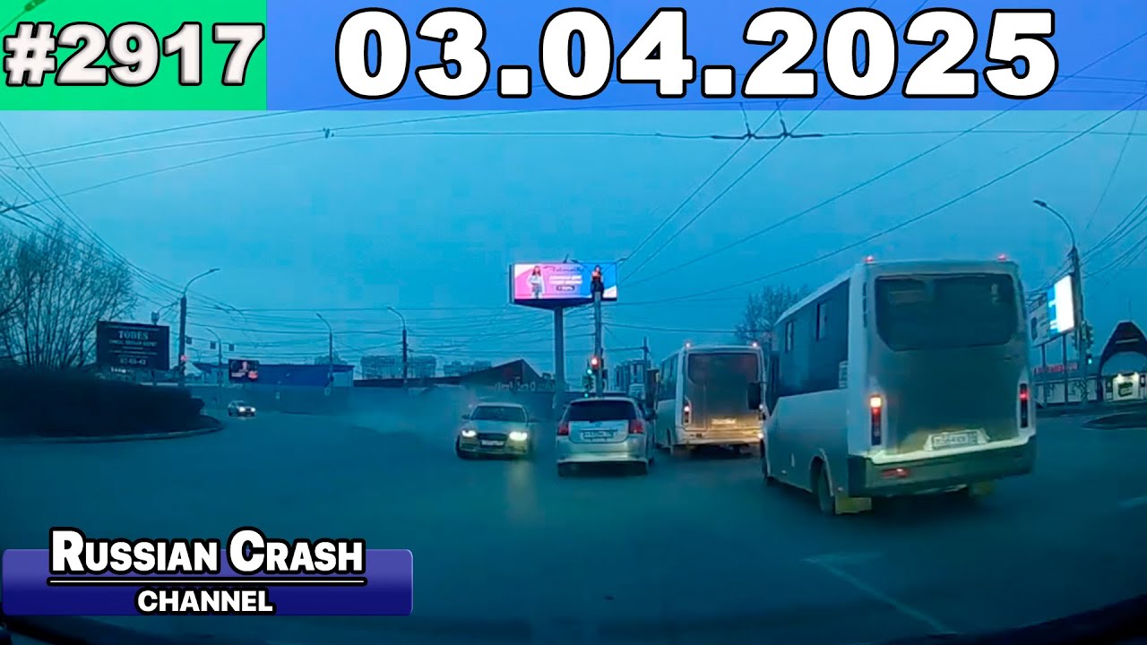 ДТП. Подборка на видеорегистратор за 03.04.2025 Апрель 2025