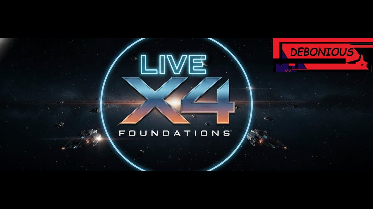 Live - X4 Foudations - Flying around in Space