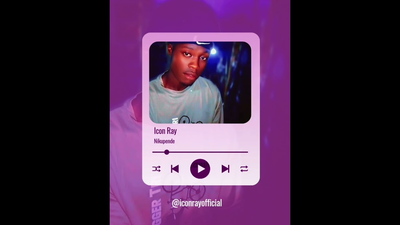 Iconray_Nikupende_audio (acoustic)