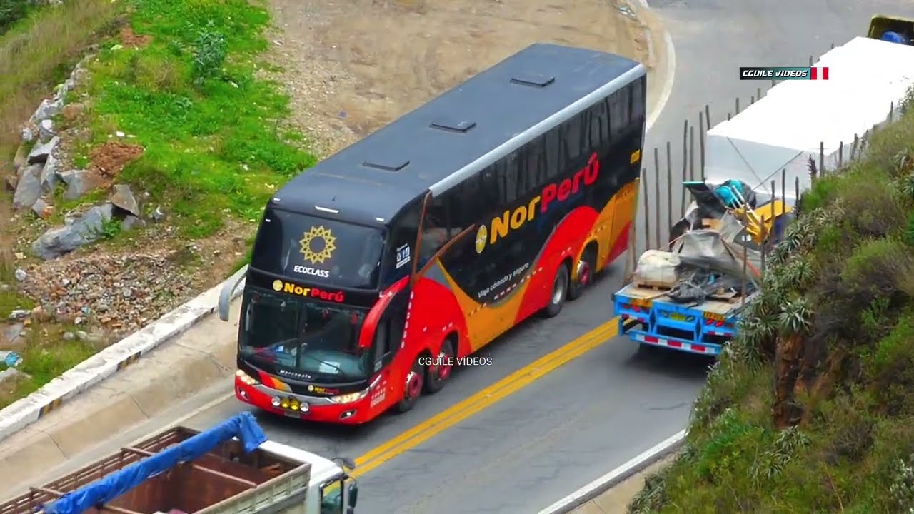Carretera central Perú 2025 curvas de Huallatupe Ticlio San mateo Matucana 