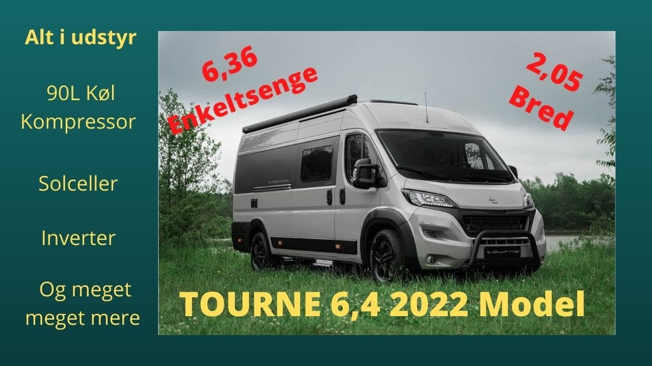 Tourne 6.4 : 2022 model. Tourne 640 vintervogn med alt i udstyr