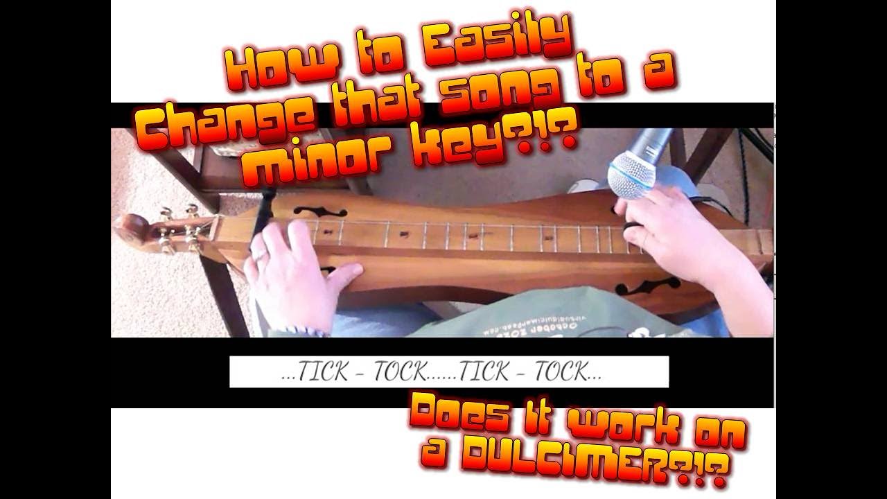 My Grandfather's Clock played on mountain dulcimer with Capo at first fret (Em) + LINK to FREE tab