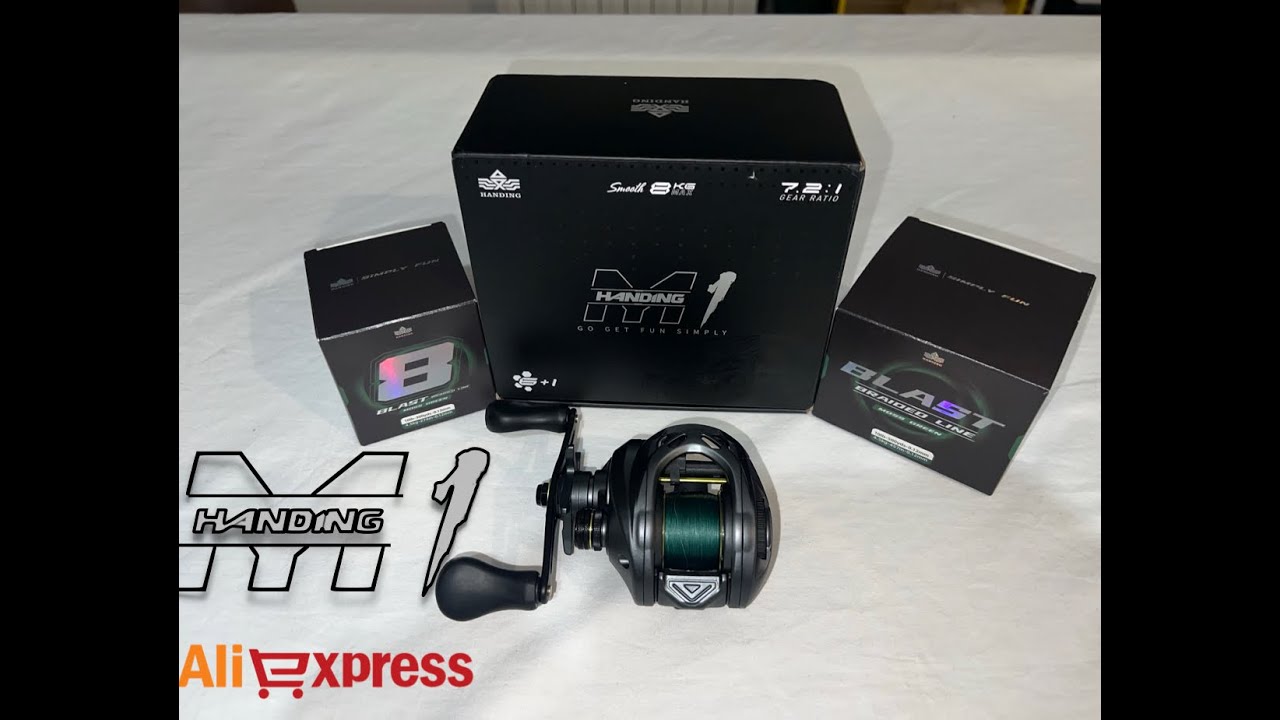 Handing M1 Baitcasting Reel review (Recensione mulinello Aliexpress da 40€)