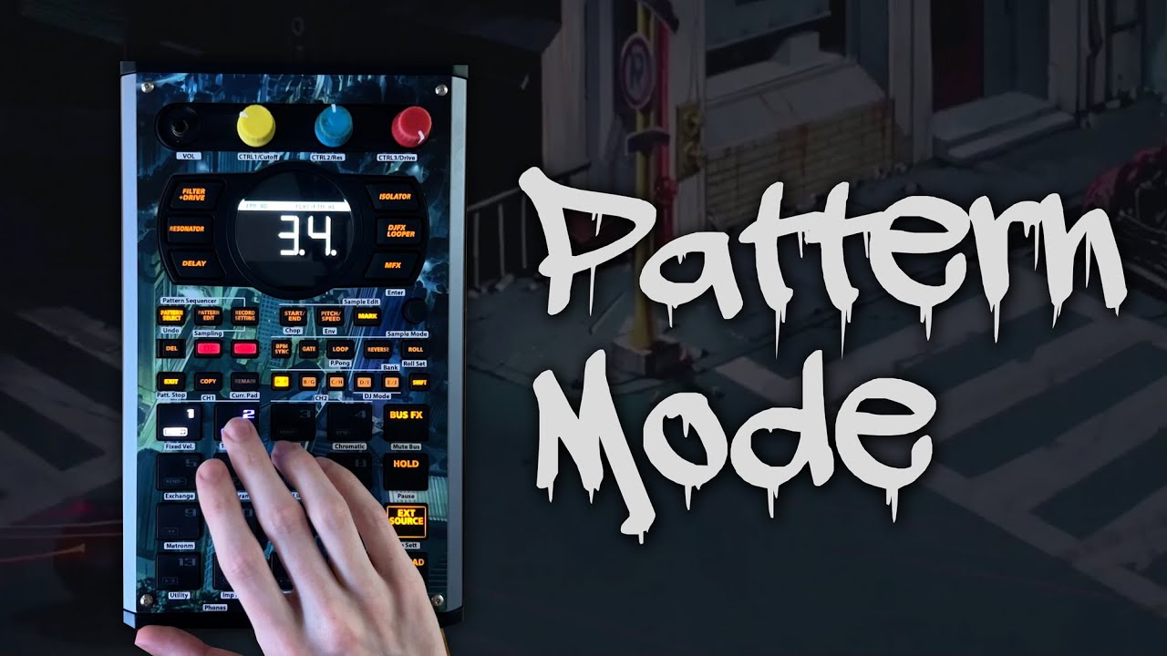 Making a LOFI Hip-hop beat from scratch //  SP404 MKII Sequencer