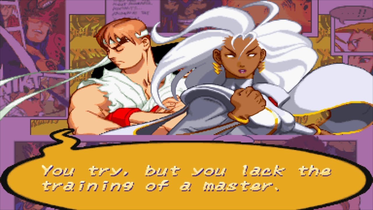 X-Men VS Street Fighter - Ryu/Storm - Expert Difficulty Playthrough