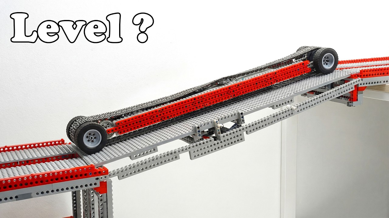 Seesaw Bridge Challenge: LEGO Vehicles Balance Perfectly or Fail | Smart Lego