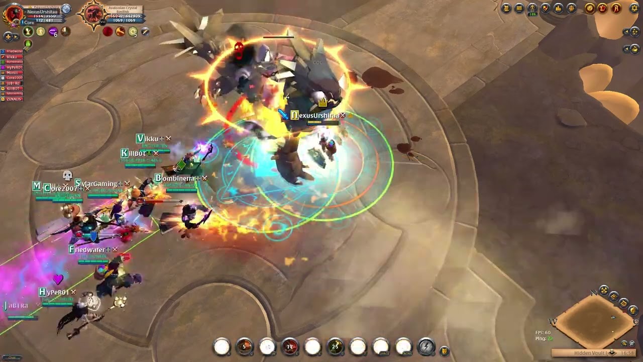 Avalonian Basilisk / 2G 10 Man AvA / Albion Online / East.