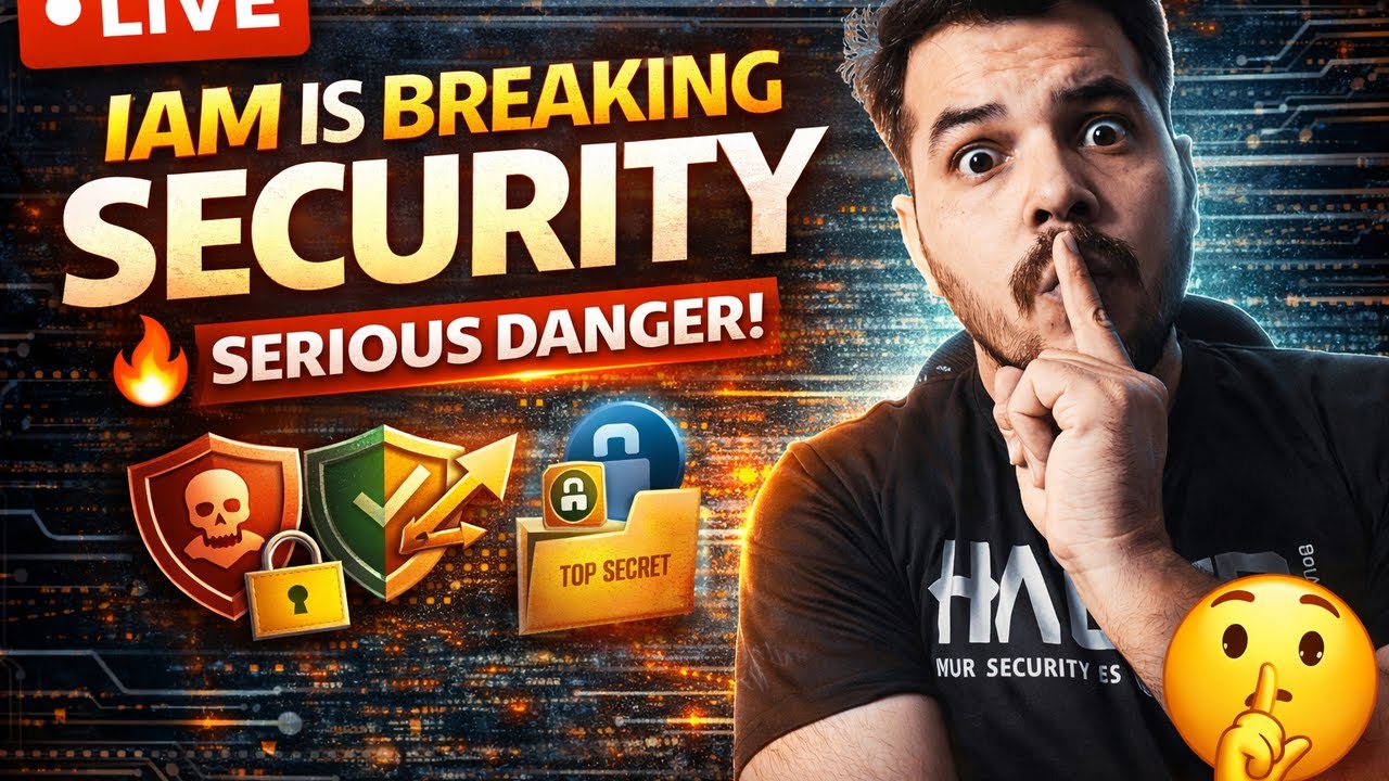 IAM Explained LIVE | Why Identity & Access Management Causes Security Breaches | hacker vlog