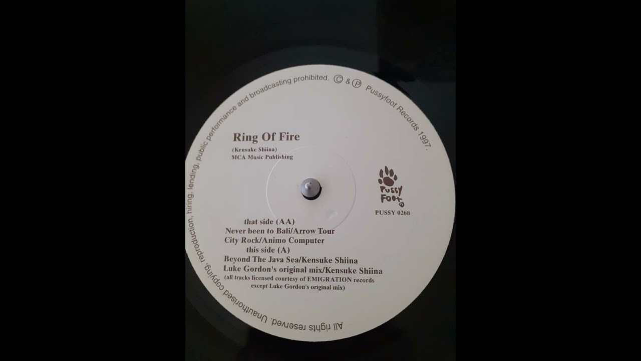 Kensuke Shiina -  Ring Of Fire (beyond the java sea mix)