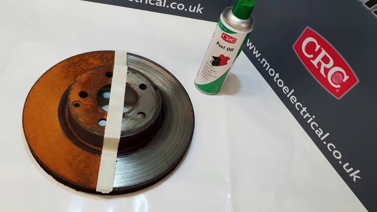 CRC | Peel Off | Protective Varnish vs. Corrosion