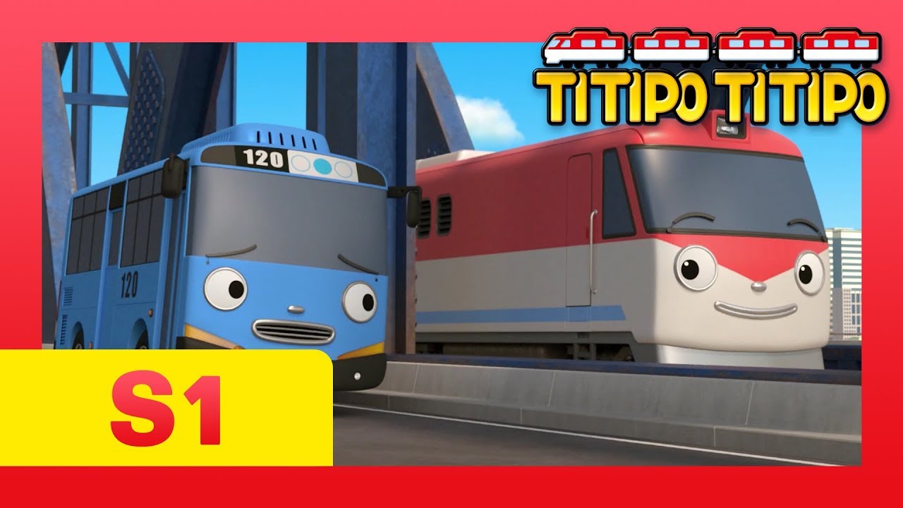 TITIPO S1 EP15 l Can Titipo & Tayo run on the same road?! l TITIPO TITIPO