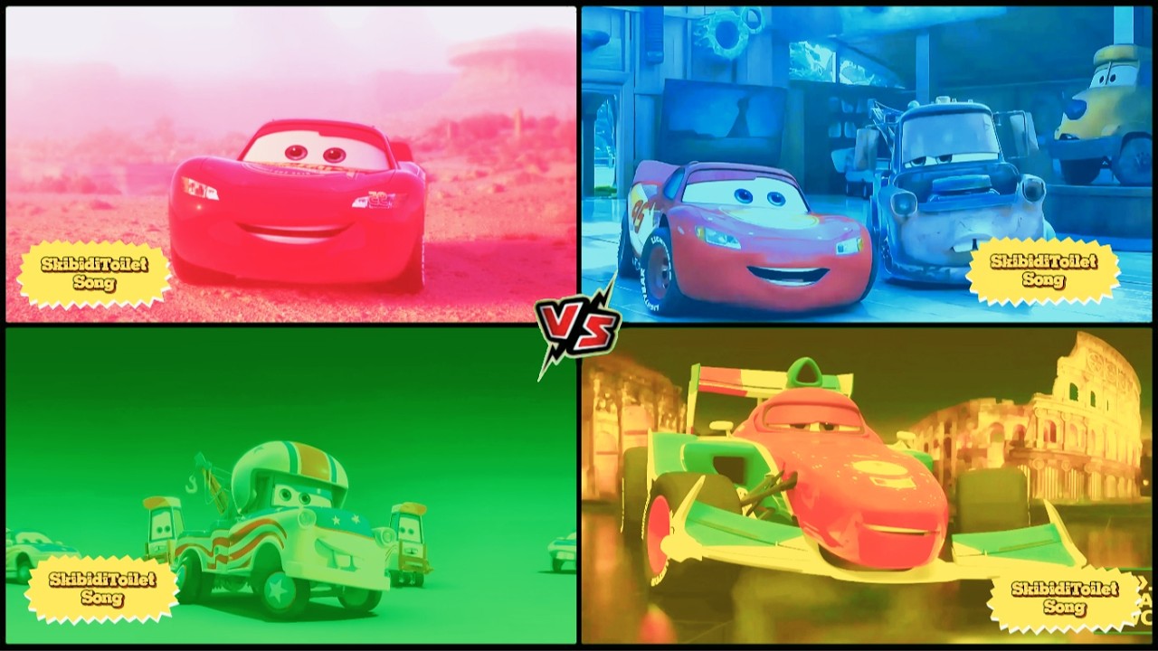 Lightning McQueen Eater - Skibidi Toilet Song (COVER)