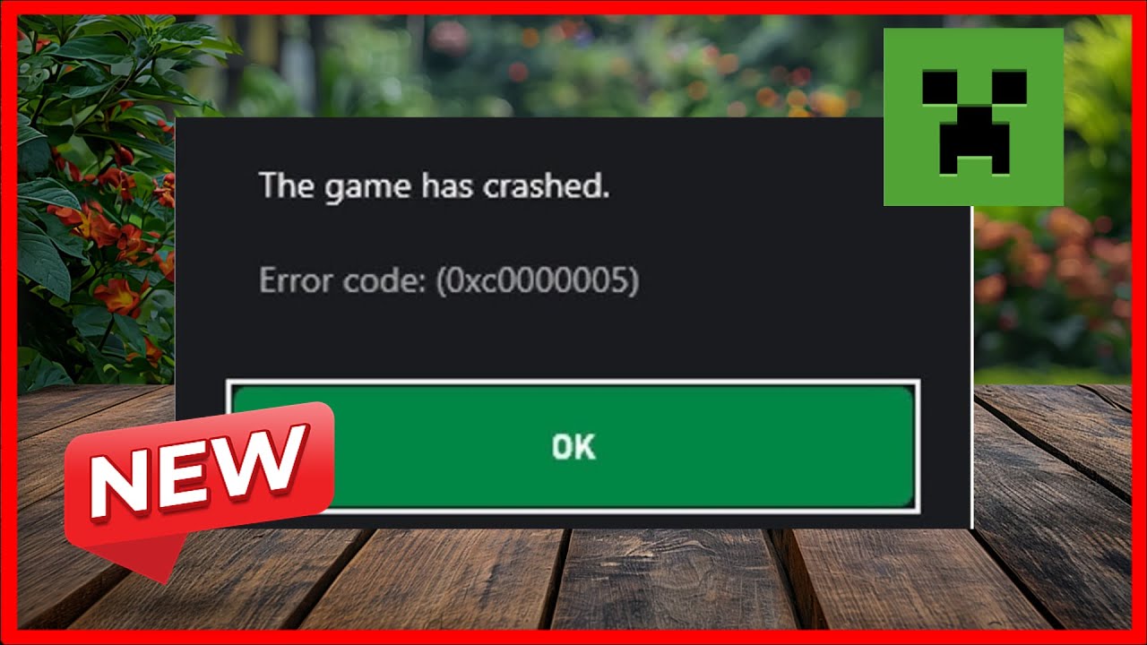 Fix Minecraft Launcher Error Code 0xC0000005 in Windows 11/10/8/7- 2026 - New - The Game Has Crashed