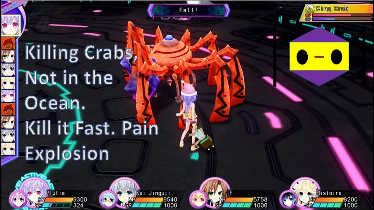 Killing Crabs, In the Ocean: Hyperdimension Neptunia Re; Birth 3&mdash;Part 75
