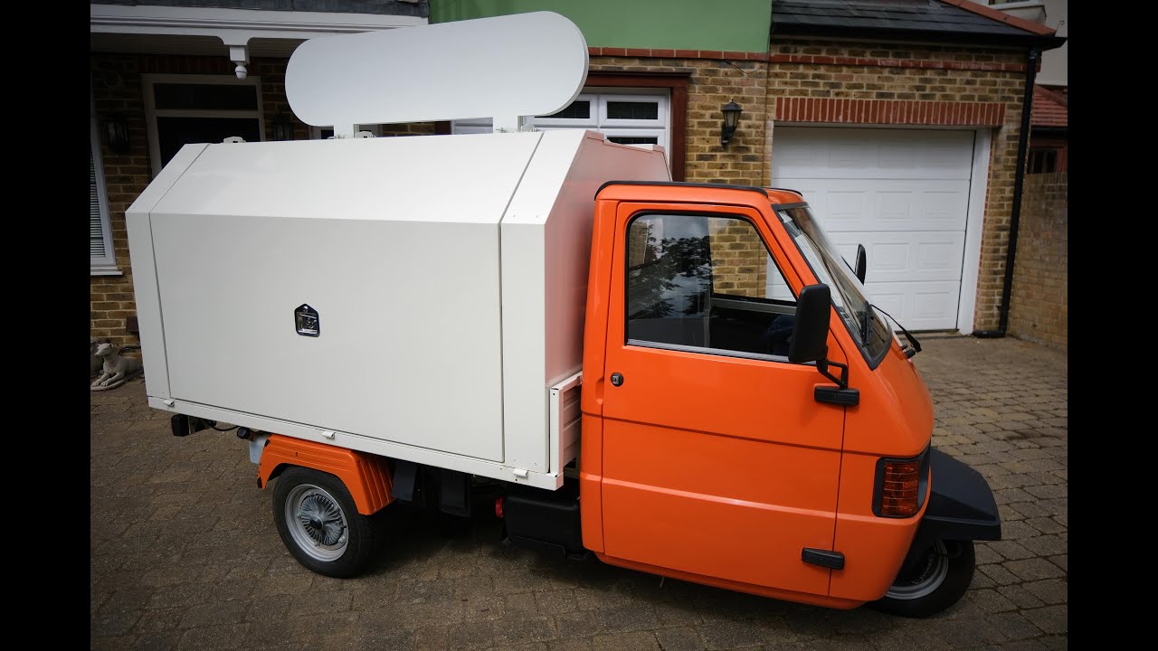 2016 Piaggio Ape TM 220 Catering Van