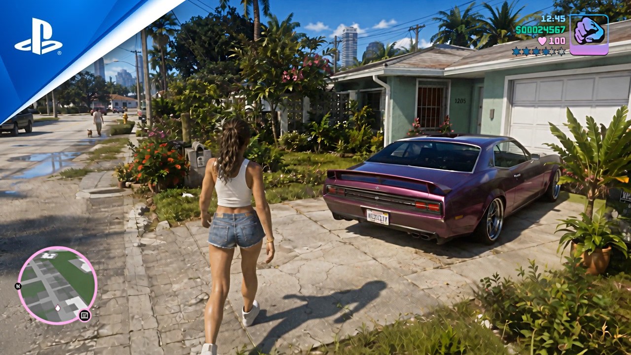 GTA 6 Gameplay: Extended Look at Vice City with Jason & Lucia 4K *Fan Made Concept Graphics*