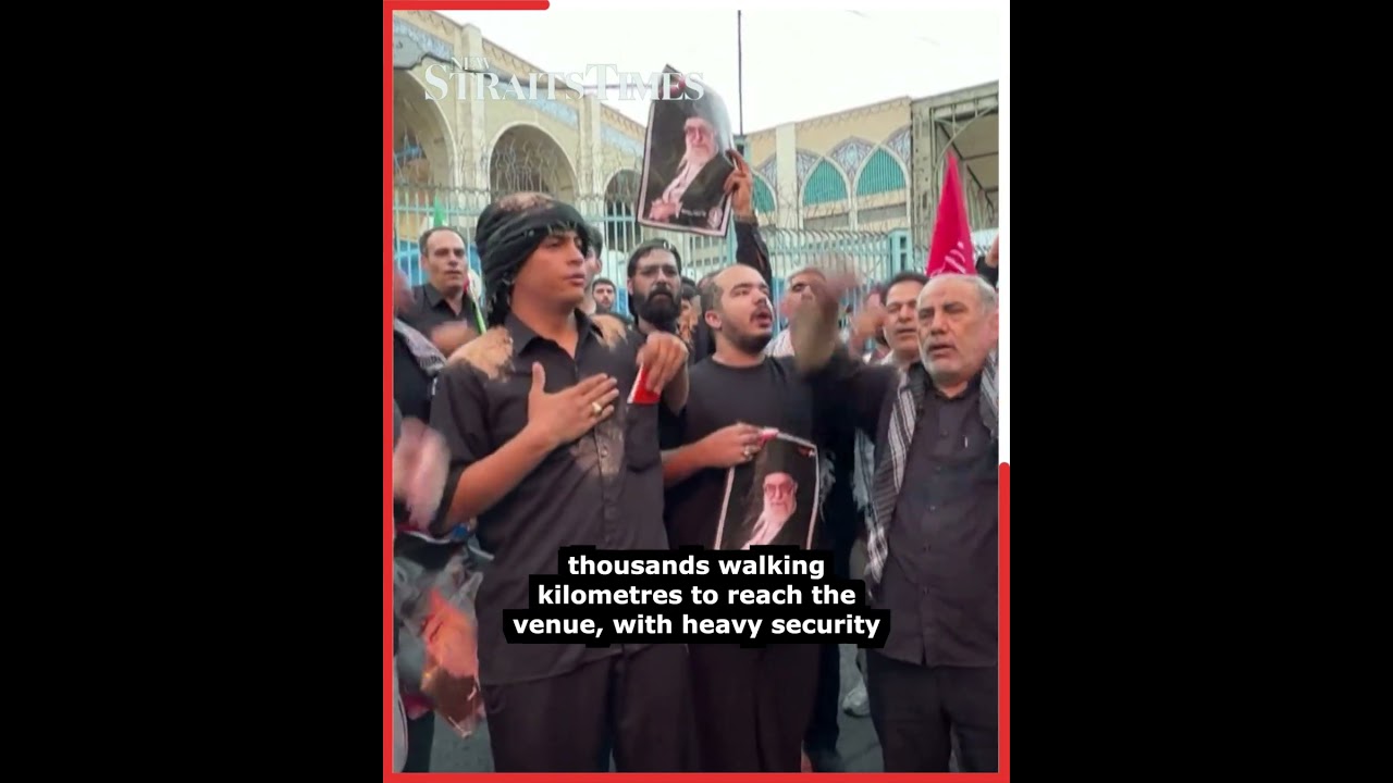 Huge crowds gather as Khamenei funeral ceremonies begin in Iran
